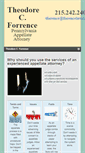 Mobile Screenshot of forrencelaw.com